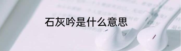 石灰吟是什么意思