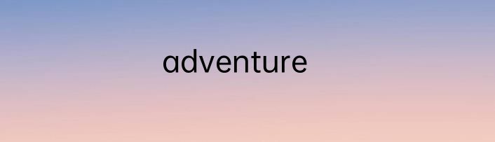 adventure