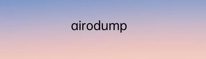 airodump