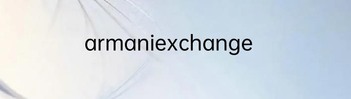 armaniexchange