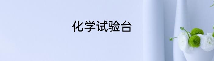 化学试验台