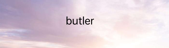 butler