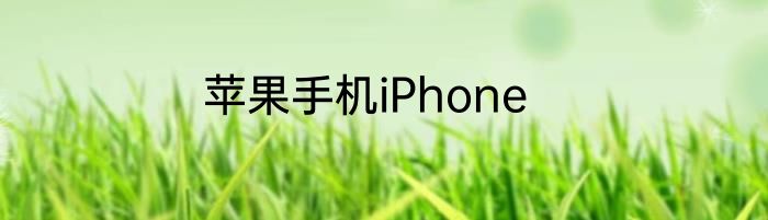 苹果手机iPhone