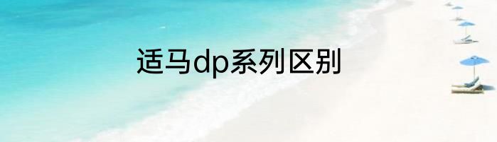 适马dp系列区别