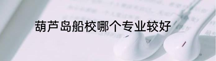 葫芦岛船校哪个专业较好