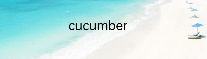 cucumber